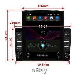 10.1In 1DIN Android 8.1 Quad-core WIFI BT Car Stereo Radio Player GPS Navigation