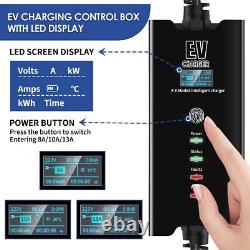 10M Cable EV Charging Type 2 3 Pin UK Plug Electric Vehicle Car Charger 8/10/13A