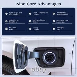 13A EV Charging Cable Type 2 UK Plug 3 Pin Electric Vehicle Car Charger Portable