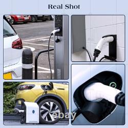 13A EV Charging Cable Type 2 UK Plug 3 Pin Electric Vehicle Car Charger Portable