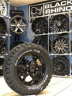 16 Alloy Wheels Ford Transit Custom Bfg All Terrain Tyres Gloss Black