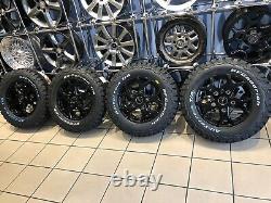 16 Alloy Wheels Ford Transit Custom Bfg All Terrain Tyres Gloss Black 5x160