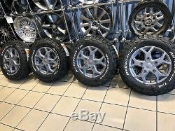 16 Alloy Wheels Ford Transit Custom Bfg All Terrain Tyres Matt Carbon
