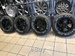 16 Alloy Wheels Ford Transit Custom Maxxis All Terrain Tyres Gloss Black Camper