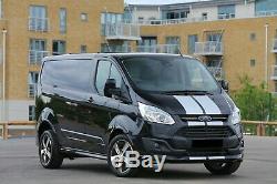 16 Black 1250kg Alloy Wheels 205 65 16 Tyres Ford Transit Custom Trend Van