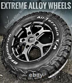 16 Black Cobra Alloy Wheels Ford Transit + BF Goodrich All Terrain Tyres w