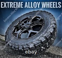 16 Black Cobra Alloy Wheels Ford Transit Swamper Style + BF Goodrich Tyres