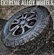 16 Black Matterhorn Alloy Wheels Ford Transit Mk6 Mk7 Mk8 Van All Terrain Tyres