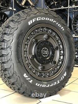 BFGoodrich 16" Black TM Alloy Wheels Renault Trafic 5x118 BF Goodrich All Terrain Tyre BL 
