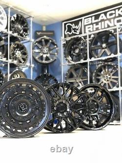 16 Black Rhino Alloy Wheels Ford Transit Custom Bfg All Terrain Tyres Alloys Gn