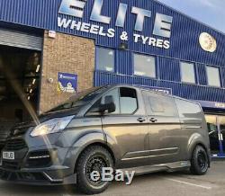 16 Black Rhino Arsenal Alloy Wheels Ford Transit Custom Rugged Alloys