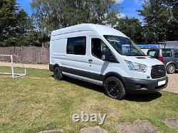 16 Black Swamper Alloy Wheels For Ford Transit Custom Sport + BF Goodrich KO2