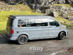16 Black Swamper Alloy Wheels For Ford Transit Custom Sport + BF Goodrich KO2