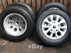 16 Ford Transit Custom Alloy Wheels Mk8 Mk7 Mk6 Limited Alloy Wheels 2001-2019