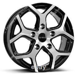 16 M Cobra Alloy Wheels For Ford Transit Custom Sport 2013 + Avon Ax7 Tyres