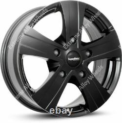 17 Black Hammer Alloy Wheels Commercially Load Rated For Ford Transit Van