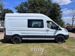 17 Black Swamper Alloy Wheels Ford Transit 350 + BF Goodrich KO2 Tyres