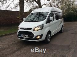 17 Ford Transit Custom 2.0 Euro 6 Lwb 290 High Roof Camper Van Motorhome No Vat