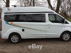 17 Ford Transit Custom 2.0 Euro 6 Lwb 290 High Roof Camper Van Motorhome No Vat