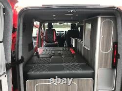 17 Ford Transit Custom Red Swb Euro 6 2.0 Tdci Camper Van Motorhome Fsh No Vat