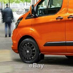 18 Black M Sport Alloy Wheels Tyres Ford Custom Transit 5x160 Van Load Rated