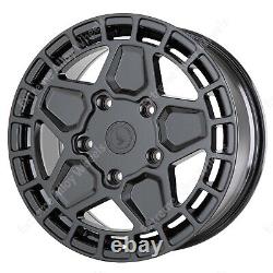 18 Black Spec Alloy Wheels Fit Ford Transit Custom Sport 2013 2022 Models