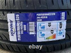 18 Ford Transit Custom MSRT Style Alloy Wheels & Tyres 5x160 Mk7