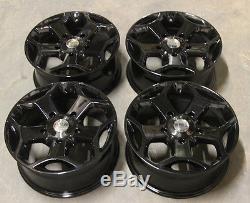 18 Ford Transit St Load Rated Gloss Black Alloy Wheels Fits Ford Transit