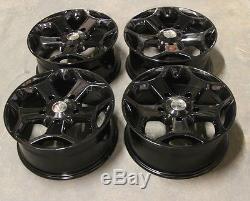 18 Ford Transit St Load Rated Gloss Black Alloy Wheels Fits Ford Transit