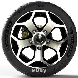 18 Gloss Black Alloy Wheels Tyres Extra Load Ford Transit ST Van Panel Mk7 MK8