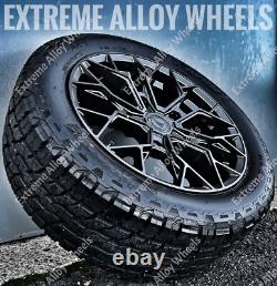 18 Gm Venom Alloy Wheels Ford Transit Custom Sport Van + Avon All Terrain Tyre
