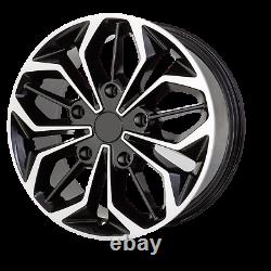 18 Jbw Fst Satin Black/hl Alloy Wheels+tyres To Suit Ford Transit Custom Set 4