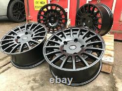 18 Rst Alloy Wheels Ford Transit Custom Sport Tourneo Load Rated Black