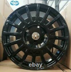 18 g/black ast-2 sport Ford Transit custom Alloy Wheels l/rated Van st & tyres