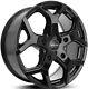 18black fox viper 4 Ford Transit Alloy Wheels Commercial Van -st with tyres