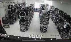 18gloss Black Ford St Transit Alloy Wheels-Commercial Van with tyres Custom