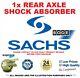 1x SACHS BOGE Rear SHOCK ABSORBER for FORD TRANSIT CUSTOM Van 2.2 TDCi 2012-on