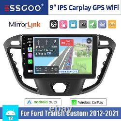 2+32G For Ford Transit Custom Android 13 Car Stereo IPS CarPlay Head Unit GPS FM