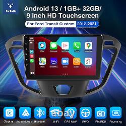 2+32G For Ford Transit Custom Android 13 Car Stereo IPS CarPlay Head Unit GPS FM