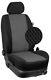 2012 Ford Tourneo Custom Size Seat Covers COMPLETE 9 Seats Tokyo/Grey/Black