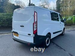 2013 63 Ford Transit Custom Crew Van 290 2.2 Tdci Eco-tech Aircon 113k No Vat