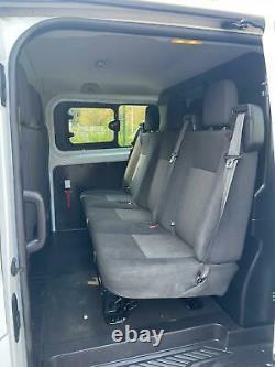 2013 63 Ford Transit Custom Crew Van 290 2.2 Tdci Eco-tech Aircon 113k No Vat