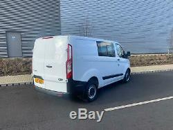 2013 63 Ford Transit Custom Crew Van 290 Eco-tech Electric Windows No Vat