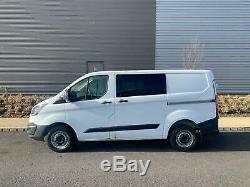 2013 63 Ford Transit Custom Crew Van 290 Eco-tech Electric Windows No Vat