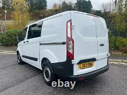 2013 63 Ford Transit Custom Swb Crew Van 290 2.2 Tdci Eco-tech No Vat