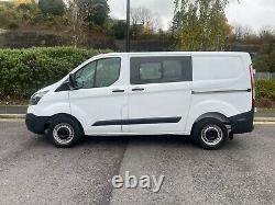 2013 63 Ford Transit Custom Swb Crew Van 290 2.2 Tdci Eco-tech No Vat