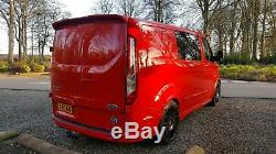 2013 FORD TRANSIT CUSTOM 290 SPORT COMBI Van Race Red Low Mileage NO VAT