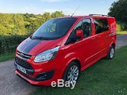 2014 14 Plate Ford Transit Custom Sport Camper 2.2tdci 155 Bhp Only 54k Miles