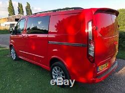 2014 14 Plate Ford Transit Custom Sport Camper 2.2tdci 155 Bhp Only 54k Miles