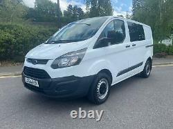 2014 64 Ford Transit Custom Crew Van 290 2.2 Tdci Eco-tech Aircon No Vat